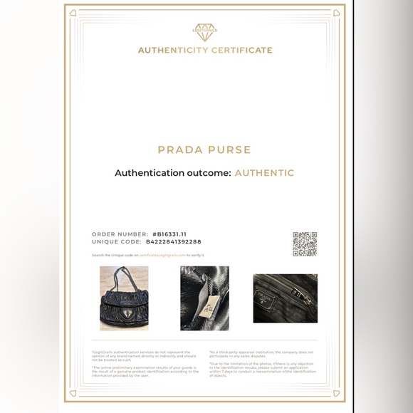 PRADA Black Napa Gaufre - Picture 10 of 13